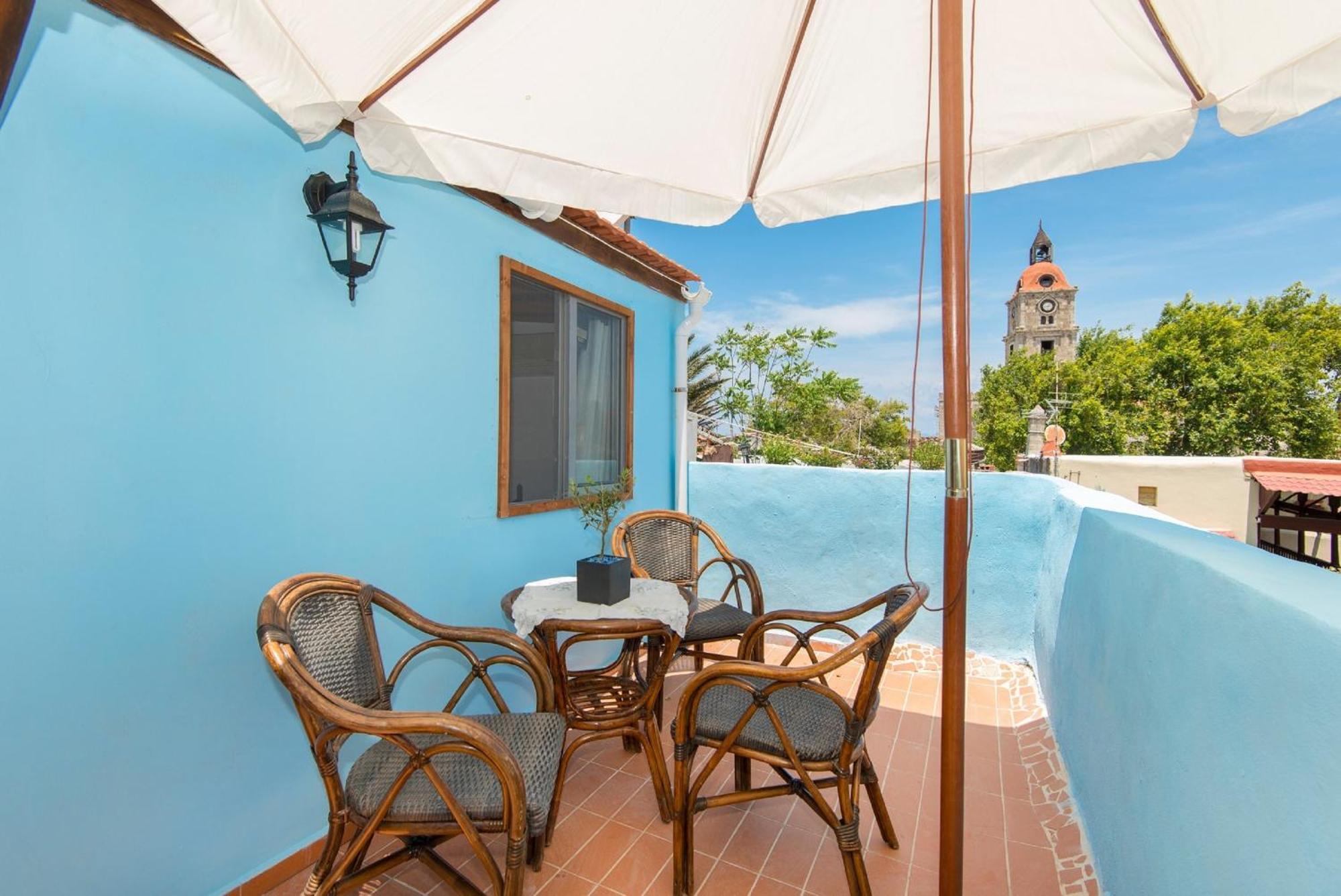 Old Town Roloi House Villa Rhodes City Exterior photo