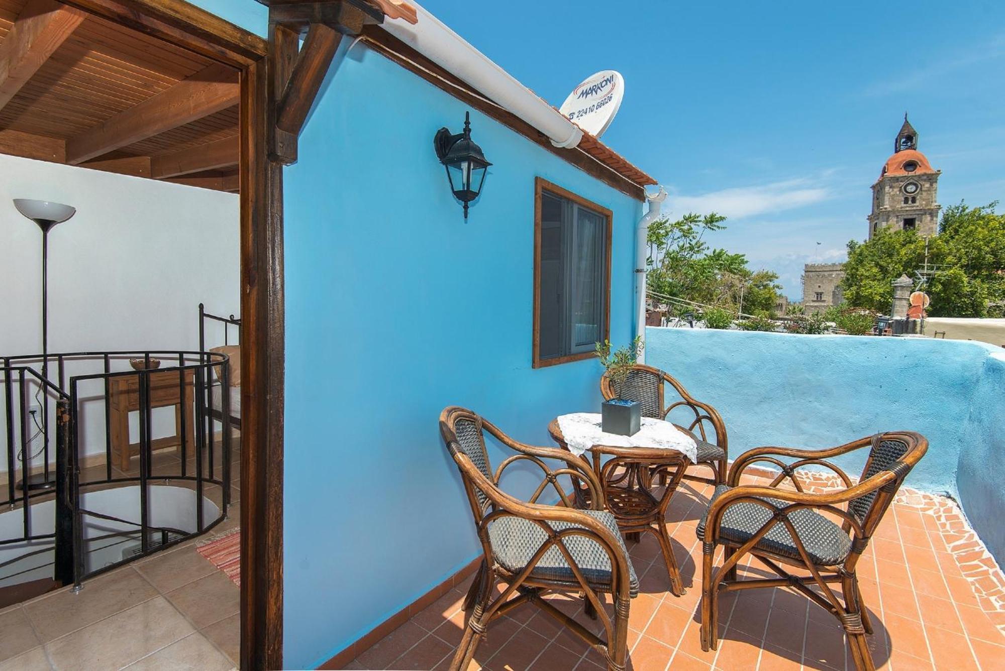 Old Town Roloi House Villa Rhodes City Exterior photo