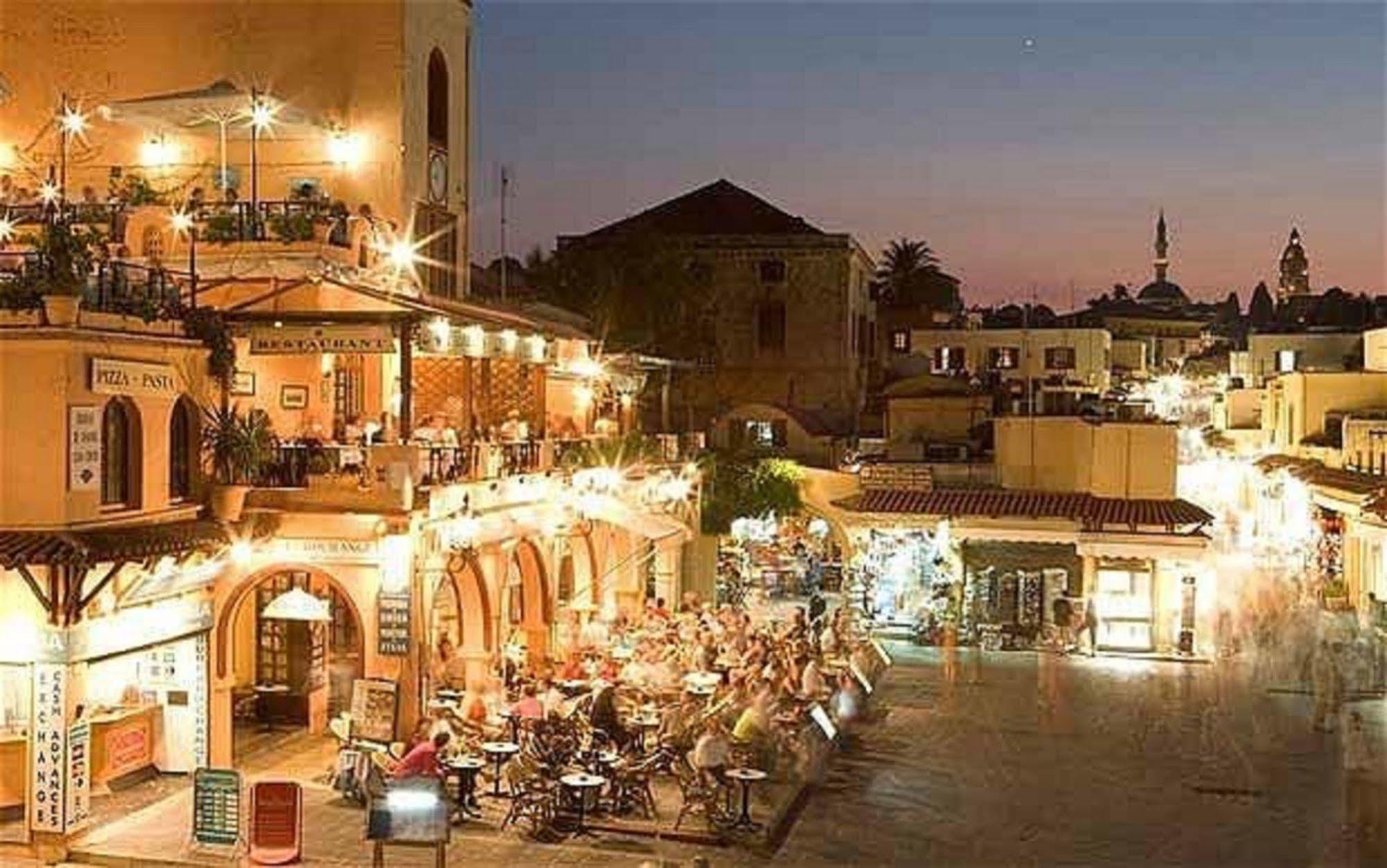 Old Town Roloi House Villa Rhodes City Exterior photo